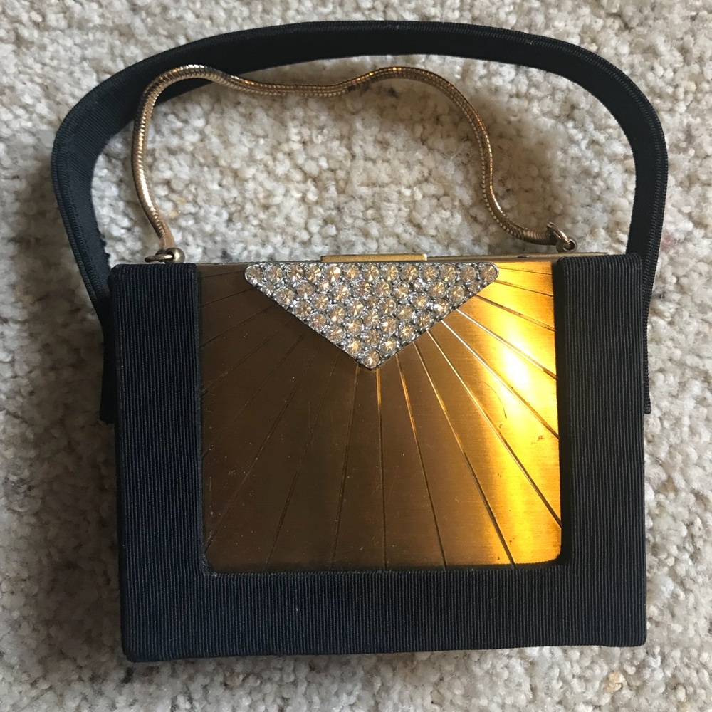 Vintage makeup clutch